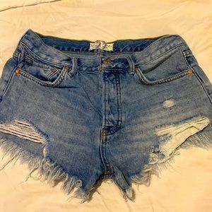 We The Free denim shorts